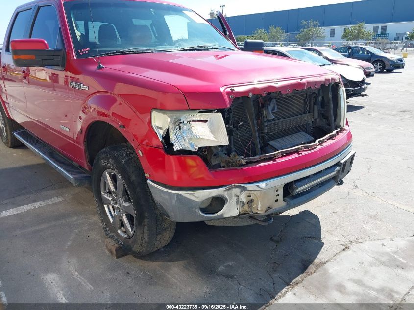 2012 Ford F-150 Lariat VIN: 1FTFW1ET1CFA39926 Lot: 43223735