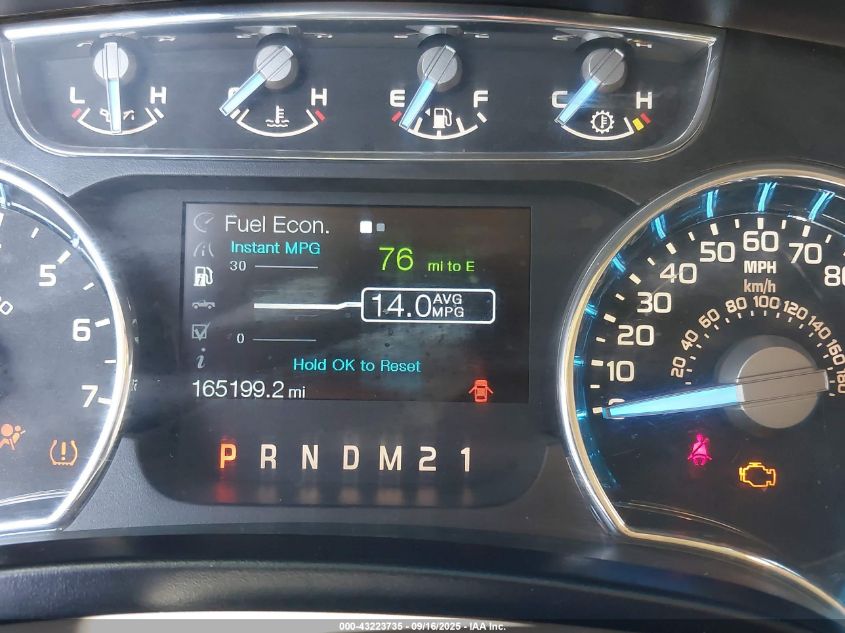 2012 Ford F-150 Lariat VIN: 1FTFW1ET1CFA39926 Lot: 43223735