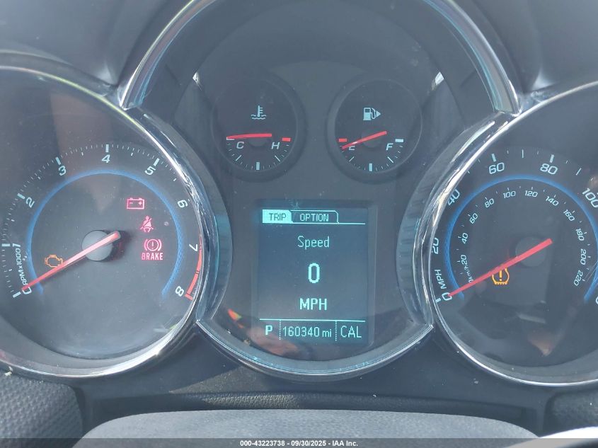 2014 Chevrolet Cruze 2Lt Auto VIN: 1G1PE5SB2E7266221 Lot: 43223738