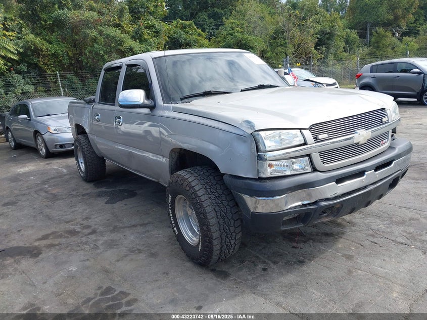 2004 Chevrolet Silverado 1500 Ls brown truck gasoline 2GCEC13T141317871 photo #1