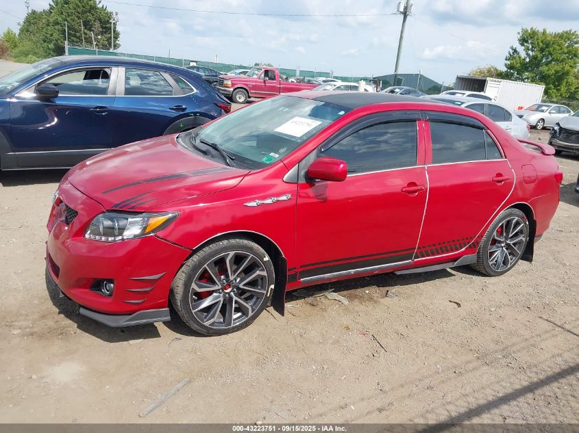 2010 Toyota Corolla Le VIN: JTDBU4EE1A9120833 Lot: 43223751