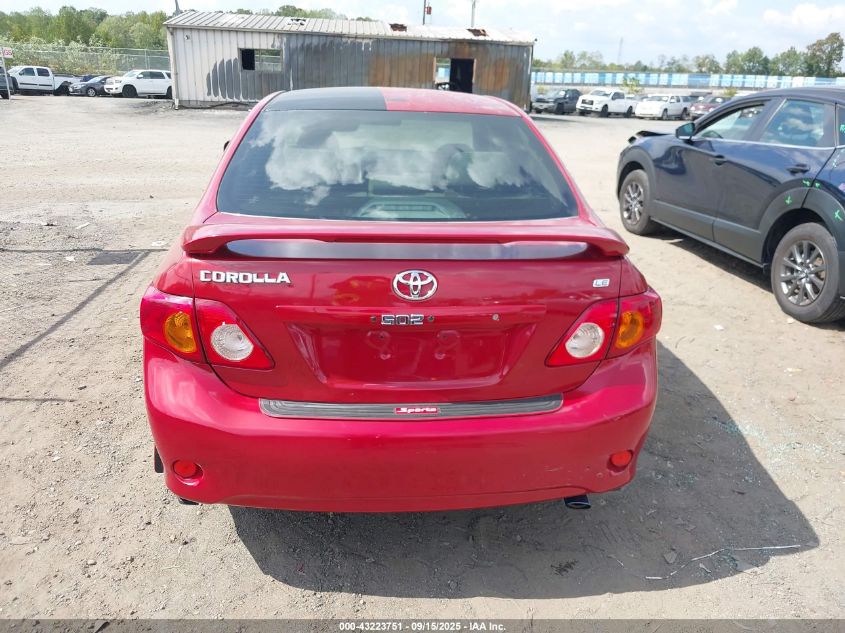 2010 Toyota Corolla Le VIN: JTDBU4EE1A9120833 Lot: 43223751
