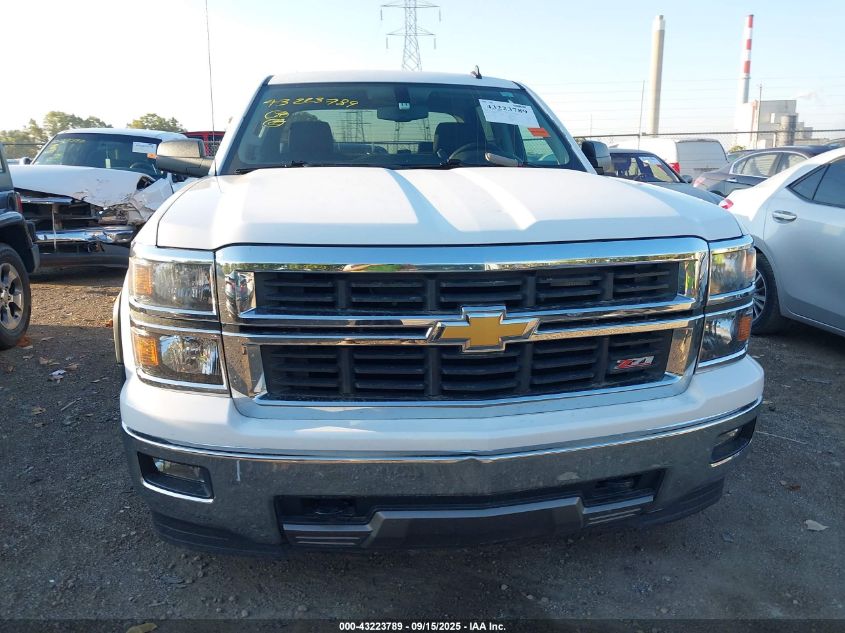 2014 Chevrolet Silverado 1500 2Lt VIN: 3GCUKREC0EG477856 Lot: 43223789