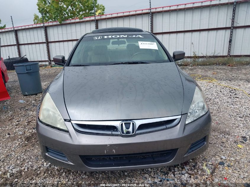 2007 Honda Accord 3.0 Ex VIN: 1HGCM66567A097282 Lot: 43223807