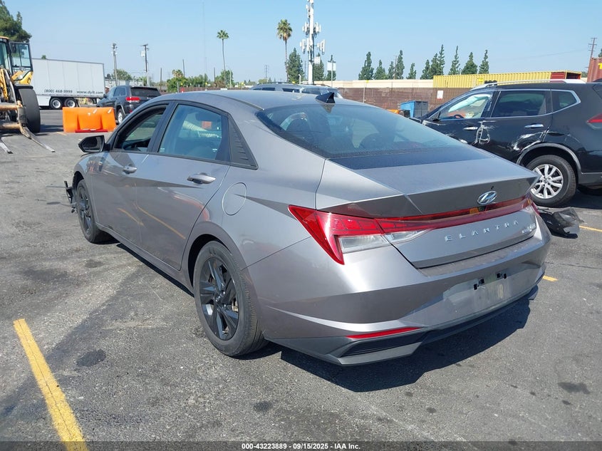 2023 HYUNDAI ELANTRA HYBRID BLUE KMHLM4AJ9PU064200