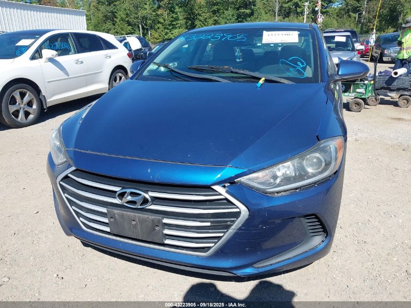 2017 Hyundai Elantra Se VIN: 5NPD84LF4HH107441 Lot: 43223905