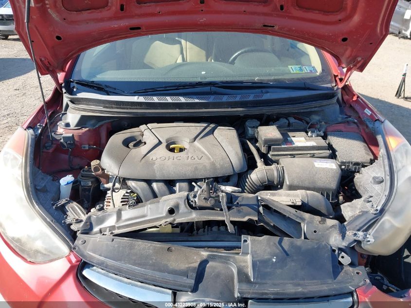 2012 Hyundai Elantra Gls (Ulsan Plant) VIN: KMHDH4AEXCU424323 Lot: 43223908