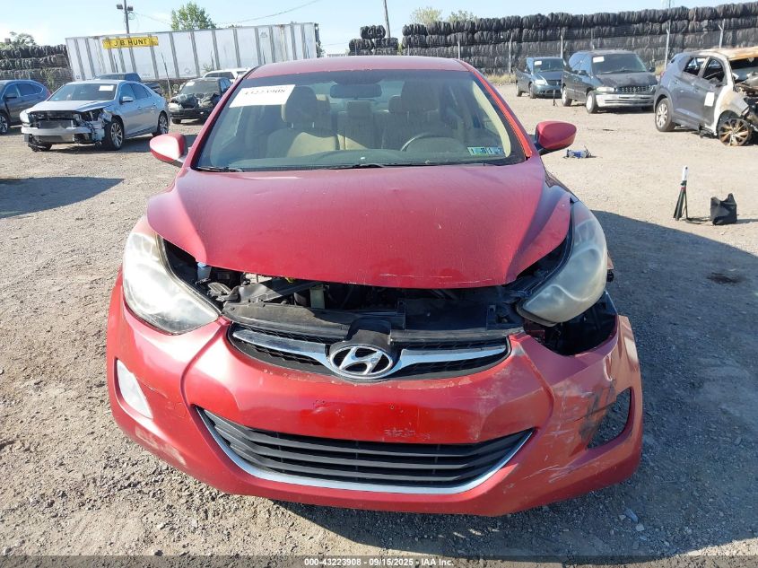 2012 Hyundai Elantra Gls (Ulsan Plant) VIN: KMHDH4AEXCU424323 Lot: 43223908