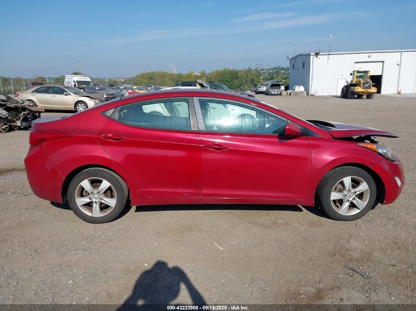 2012 Hyundai Elantra Gls (Ulsan Plant) VIN: KMHDH4AEXCU424323 Lot: 43223908