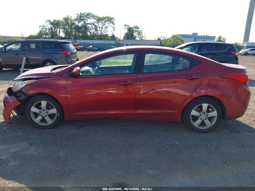 2012 Hyundai Elantra Gls (Ulsan Plant) VIN: KMHDH4AEXCU424323 Lot: 43223908