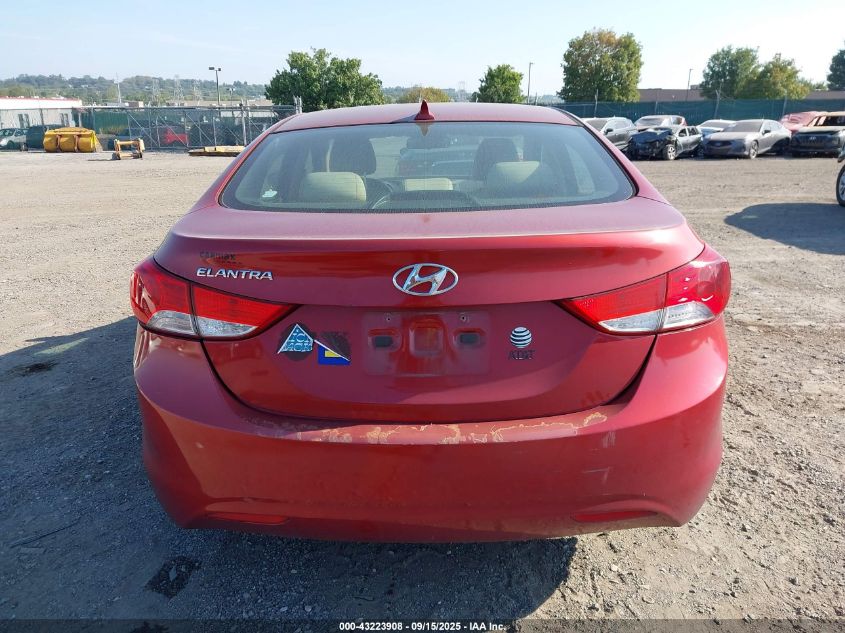 2012 Hyundai Elantra Gls (Ulsan Plant) VIN: KMHDH4AEXCU424323 Lot: 43223908