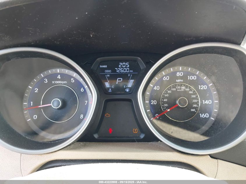 2012 Hyundai Elantra Gls (Ulsan Plant) VIN: KMHDH4AEXCU424323 Lot: 43223908