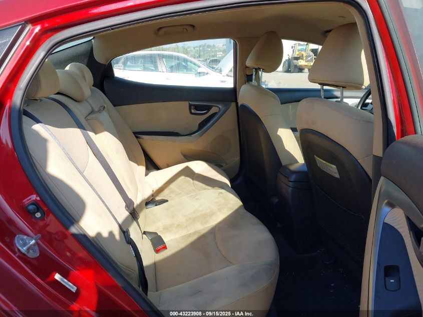 2012 Hyundai Elantra Gls (Ulsan Plant) VIN: KMHDH4AEXCU424323 Lot: 43223908