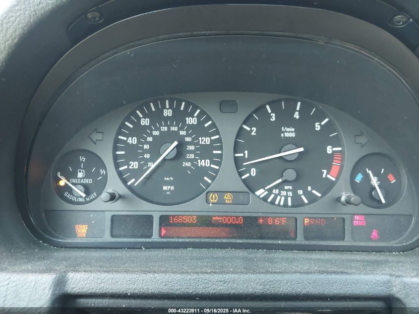 2005 BMW X5 3.0I VIN: 5UXFA13595LY01955 Lot: 43223911