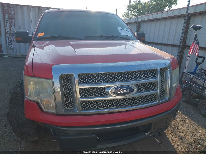 2009 Ford F-150 Fx4/King Ranch/Lariat/Platinum/Xl/Xlt VIN: 1FTPW14V19FA61781 Lot: 43223924