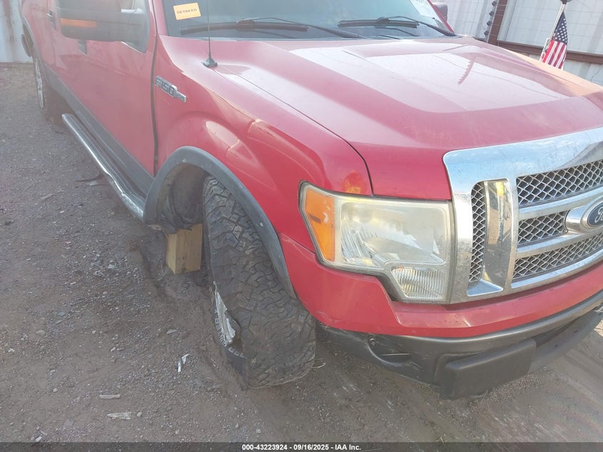 2009 Ford F-150 Fx4/King Ranch/Lariat/Platinum/Xl/Xlt VIN: 1FTPW14V19FA61781 Lot: 43223924