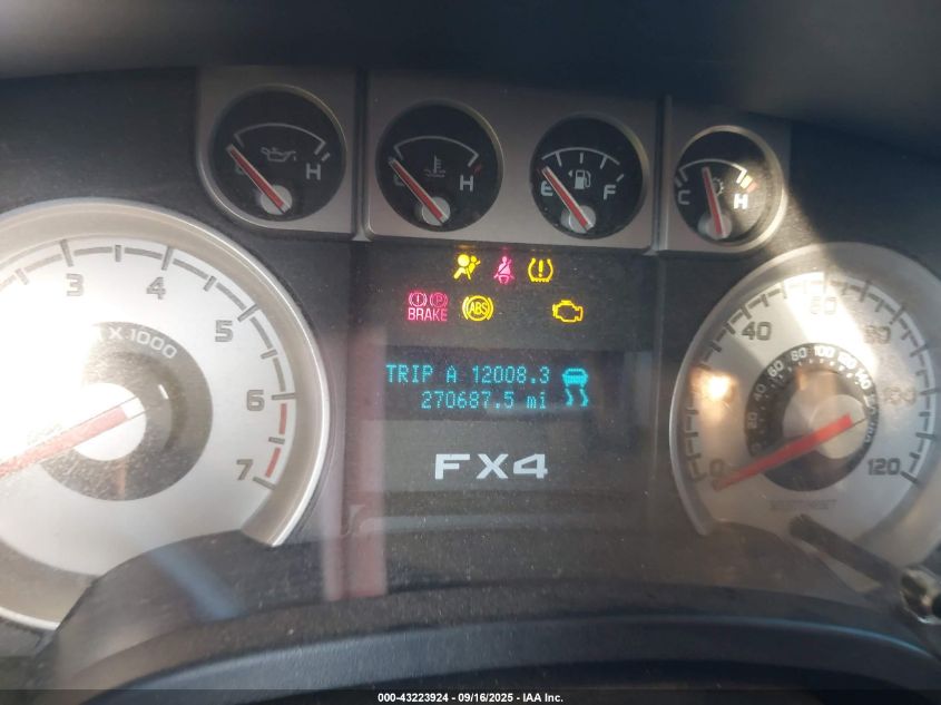 2009 Ford F-150 Fx4/King Ranch/Lariat/Platinum/Xl/Xlt VIN: 1FTPW14V19FA61781 Lot: 43223924