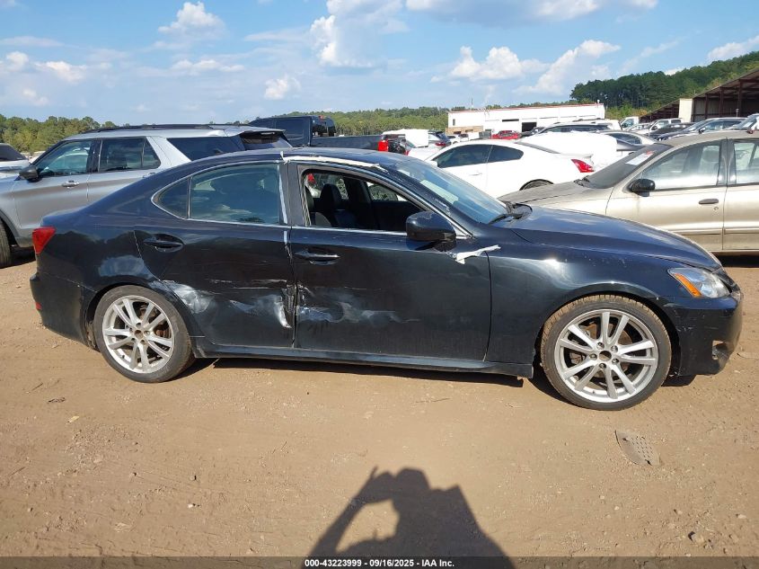 2007 Lexus Is 250 VIN: JTHBK262875047893 Lot: 43223999