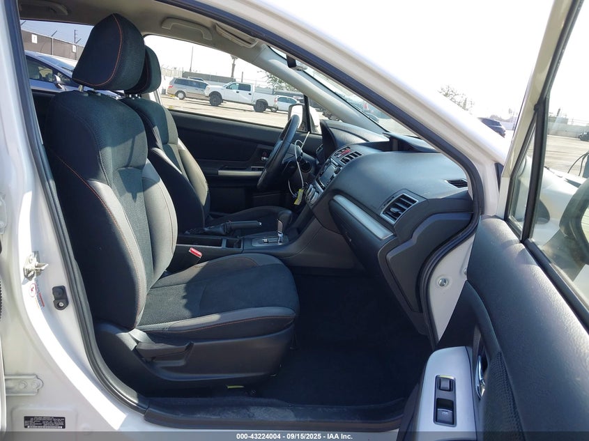2017 Subaru Crosstrek 2.0 2.0i Premium White Lot 111043224004 Vin JF2GPABC8HH258563