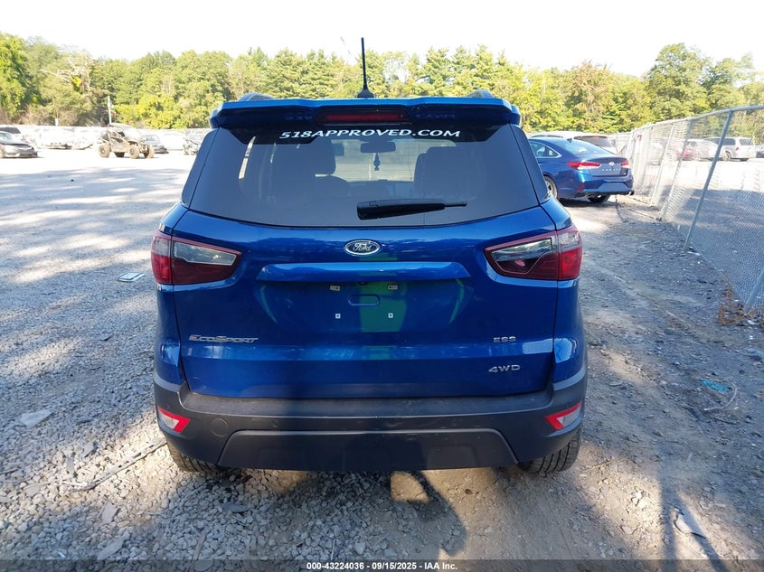 2019 FORD ECOSPORT SES - MAJ6S3JL0KC286972