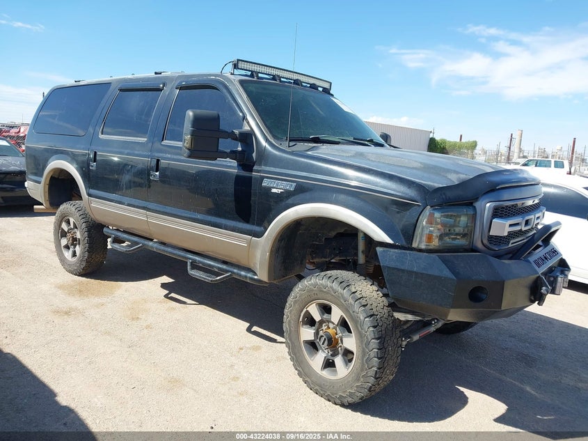 1FMNU43S0YED28446 2000 Ford Excursion Limited auction photo 1