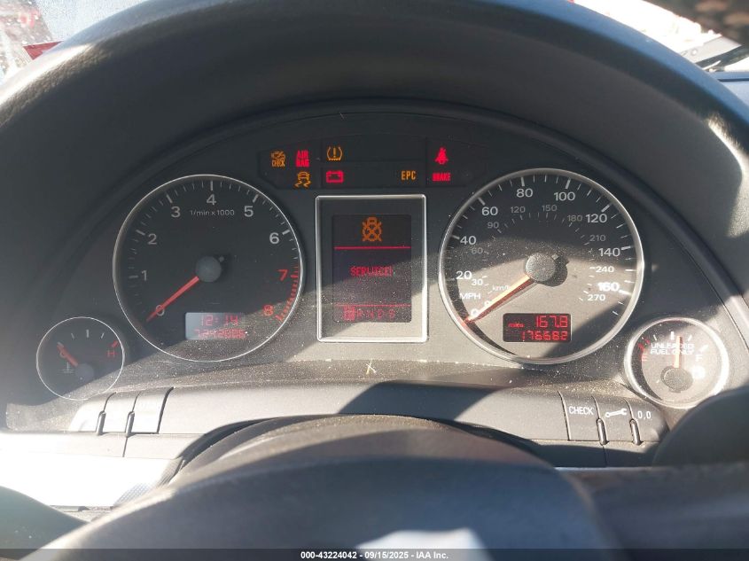 2008 Audi A4 2.0T/2.0T Special Edition VIN: WAUDF78E18A117761 Lot: 43224042