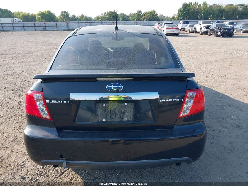 2009 Subaru Impreza 2.5I VIN: JF1GE60699H503957 Lot: 43224046