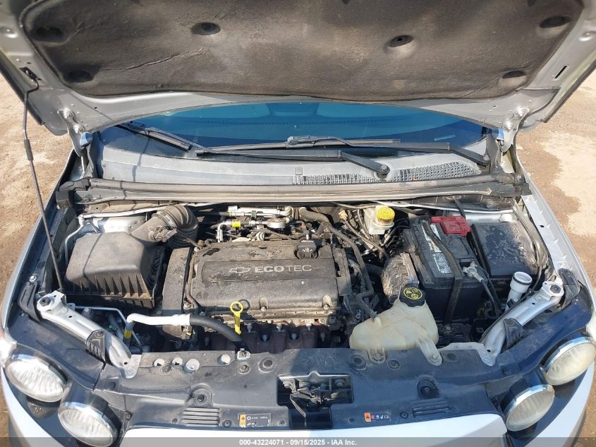 2016 Chevrolet Sonic Lt Auto VIN: 1G1JC5SH6G4116438 Lot: 43224071