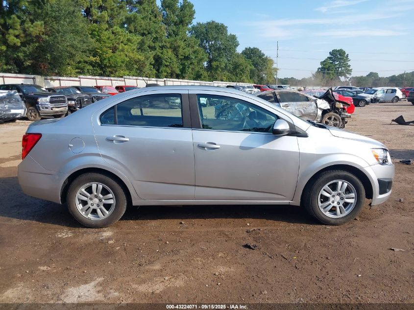 2016 Chevrolet Sonic Lt Auto VIN: 1G1JC5SH6G4116438 Lot: 43224071