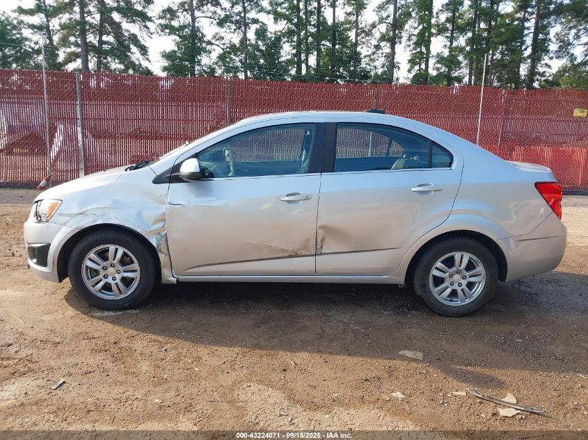 2016 Chevrolet Sonic Lt Auto VIN: 1G1JC5SH6G4116438 Lot: 43224071