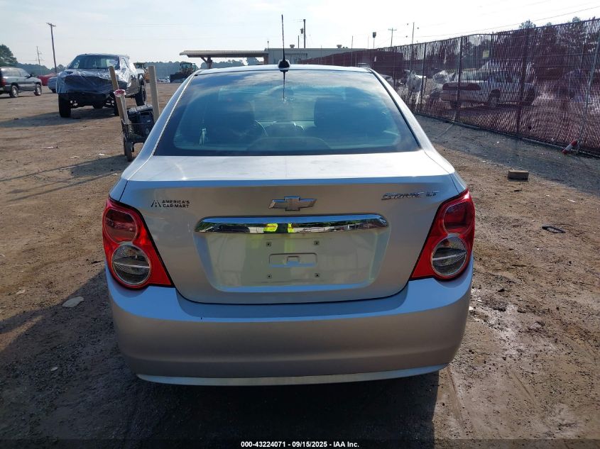 2016 Chevrolet Sonic Lt Auto VIN: 1G1JC5SH6G4116438 Lot: 43224071