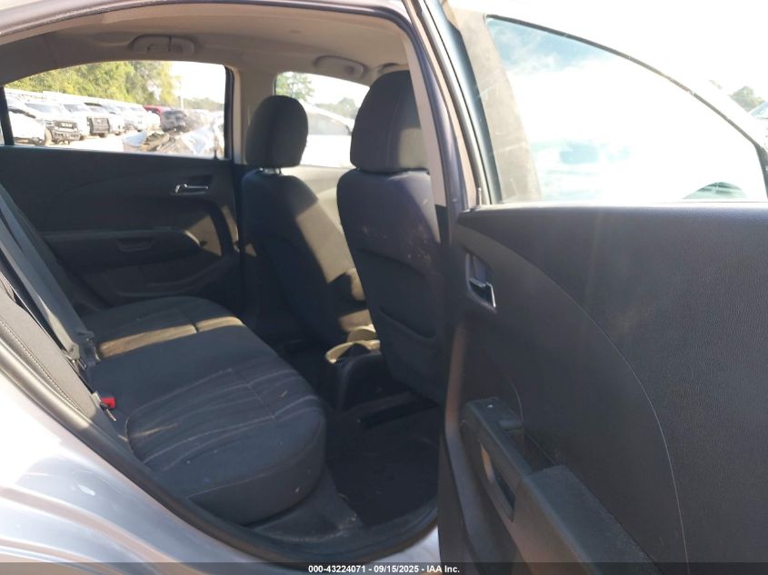 2016 Chevrolet Sonic Lt Auto VIN: 1G1JC5SH6G4116438 Lot: 43224071