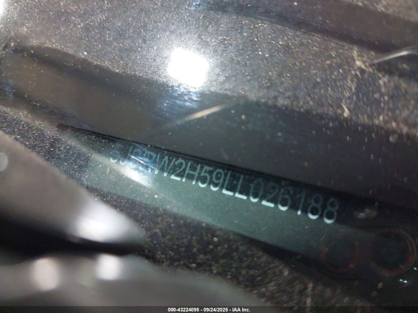 2020 Honda Cr-V Awd Ex VIN: 5J6RW2H59LL026188 Lot: 43224095