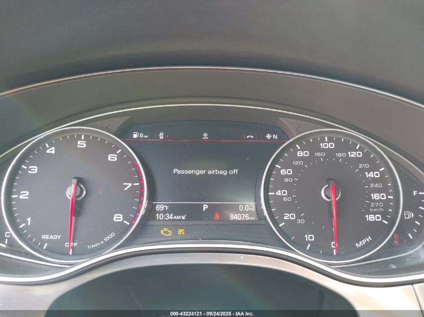 2018 Audi A6 3.0T Premium/3.0T Sport VIN: WAUF3AFCXJN079252 Lot: 43224121