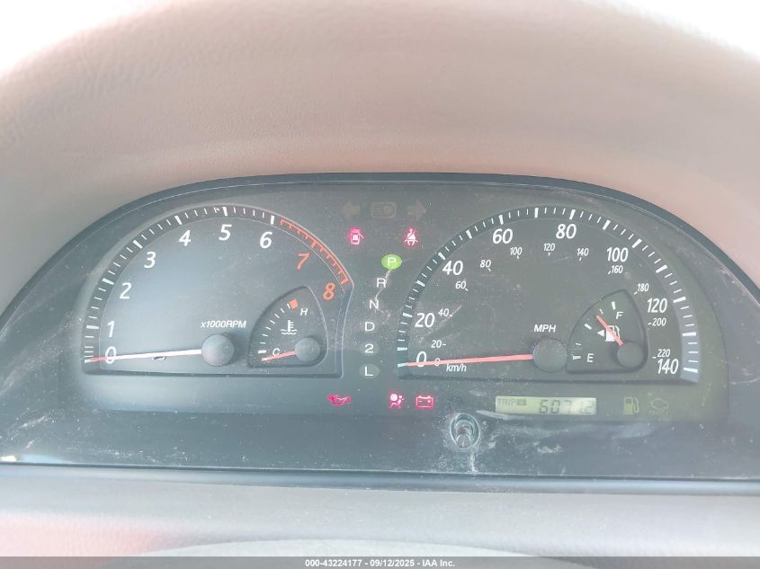 2002 Toyota Camry Le VIN: 4T1BE32K12U586189 Lot: 43224177