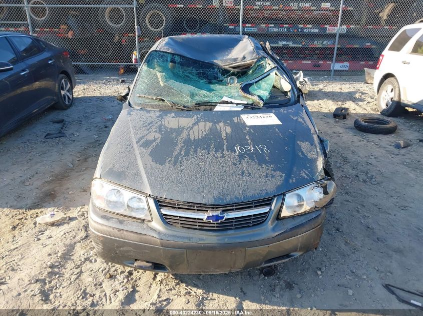 2004 Chevrolet Impala VIN: 2G1WF52E349276644 Lot: 43224230