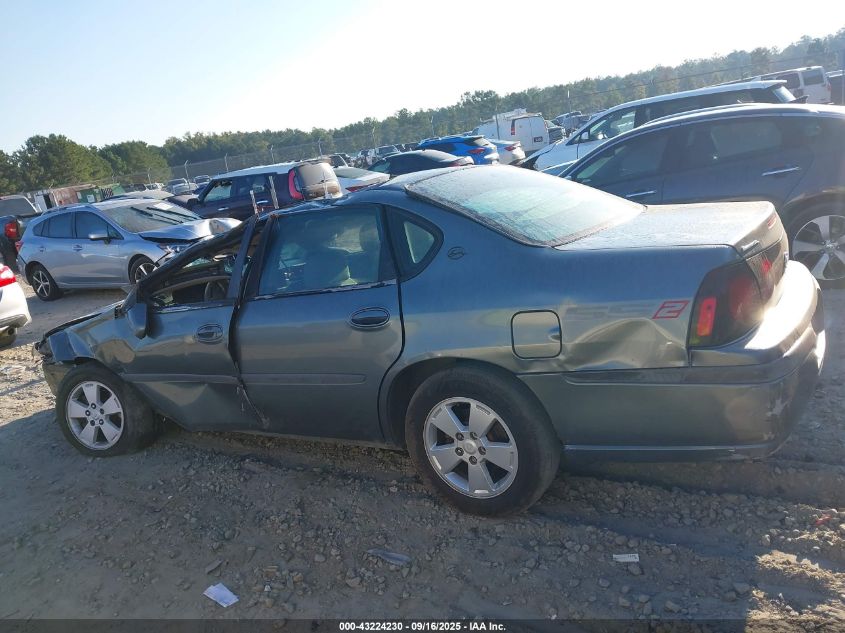 2004 Chevrolet Impala VIN: 2G1WF52E349276644 Lot: 43224230