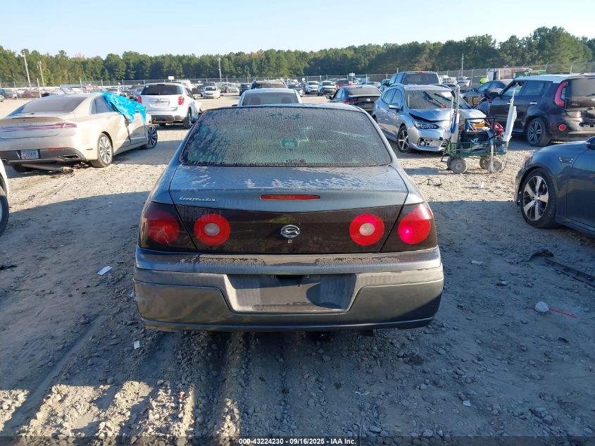 2004 Chevrolet Impala VIN: 2G1WF52E349276644 Lot: 43224230