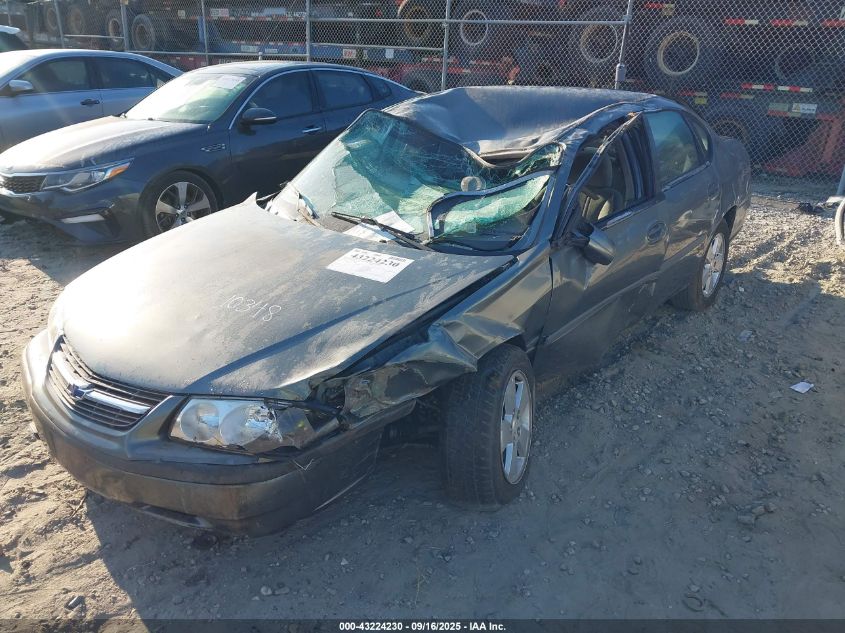 2004 Chevrolet Impala VIN: 2G1WF52E349276644 Lot: 43224230