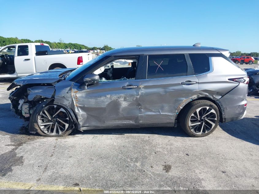 2024 Mitsubishi Outlander Se 2.5 2Wd/Se Black Edition S-Awc/Se Black Edition W/Pano Roof S-Awc VIN: JA4J3VA86RZ028157 Lot: 43224239
