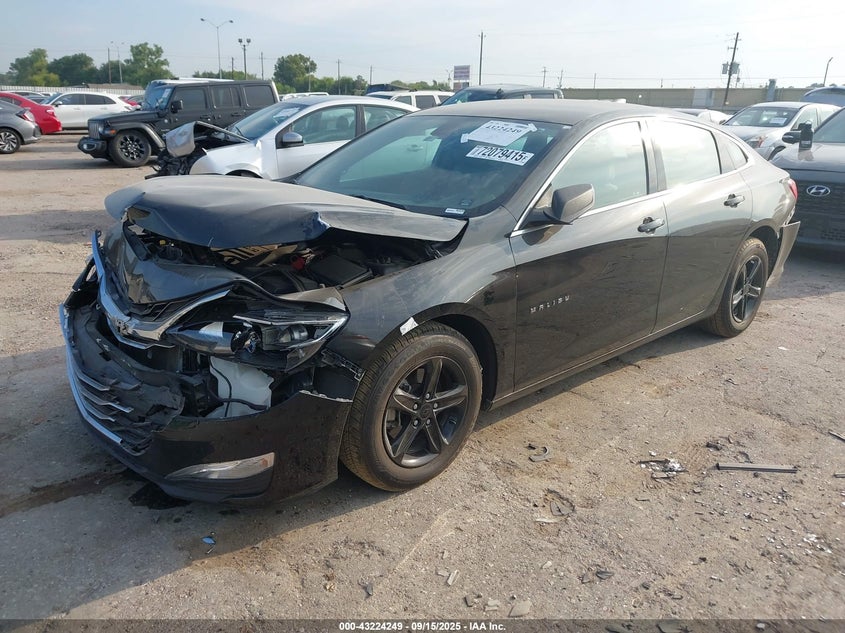 2022 CHEVROLET MALIBU FWD LS 1G1ZB5ST1NF208696
