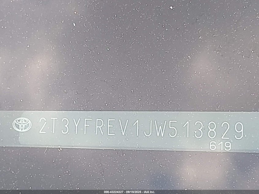 2018 TOYOTA RAV4 LIMITED - 2T3YFREV1JW513829