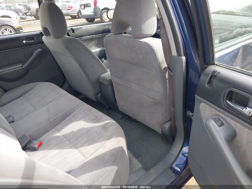 2004 Honda Civic Lx VIN: 2HGES16534H561840 Lot: 43224338