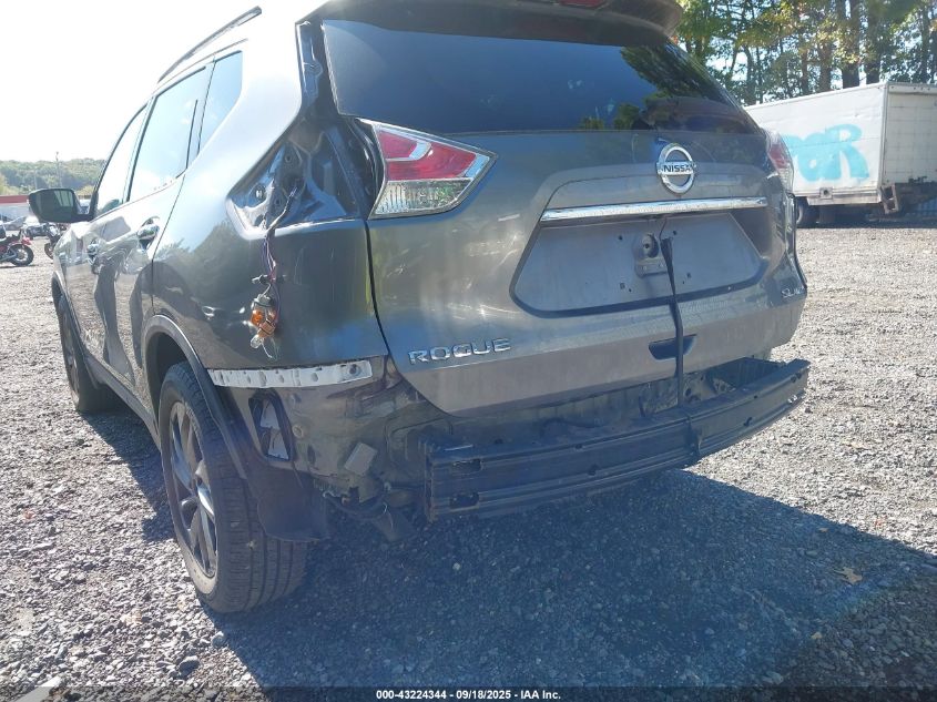 2015 Nissan Rogue Sl VIN: 5N1AT2MV7FC844018 Lot: 43224344