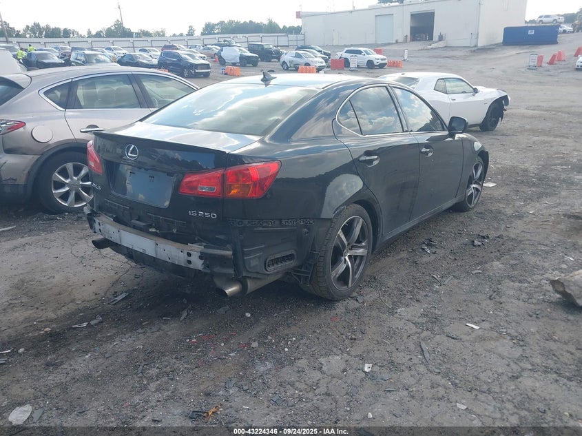 JTHBK262582067280 2008 LEXUS IS photo no. 4