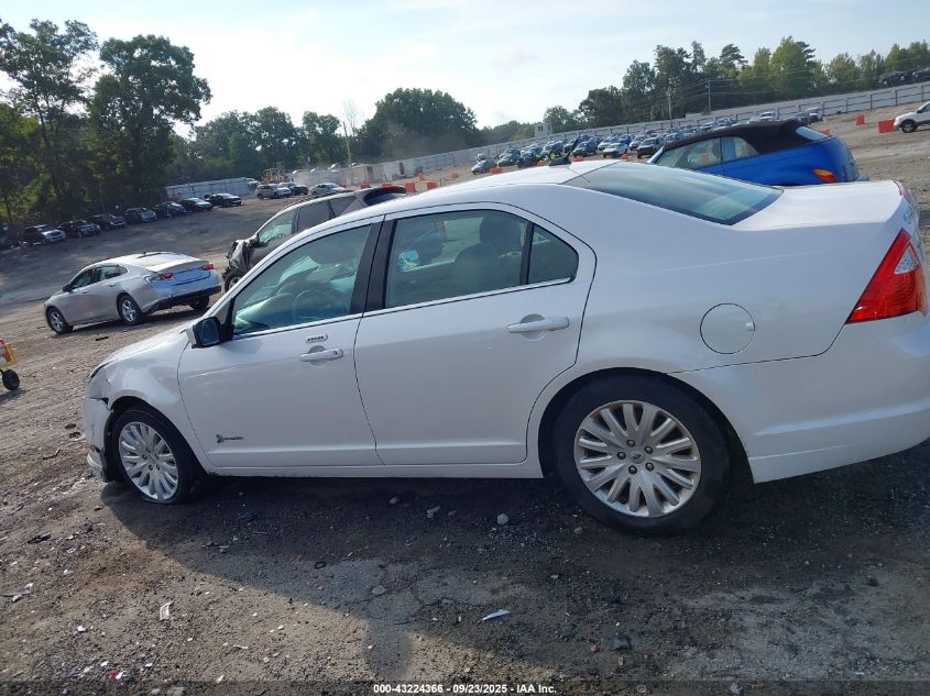 2012 Ford Fusion Hybrid VIN: 3FADP0L32CR371710 Lot: 43224366