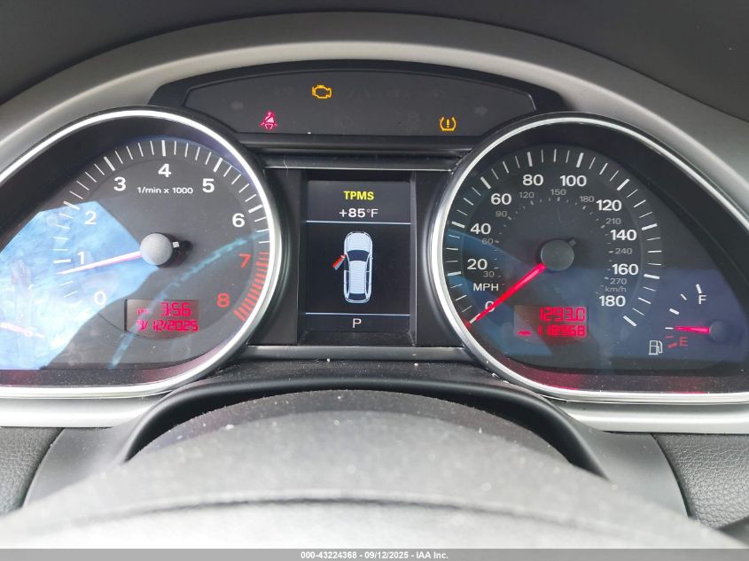 2009 Audi Q7 3.6 Premium VIN: WA1AY74L09D028343 Lot: 43224368