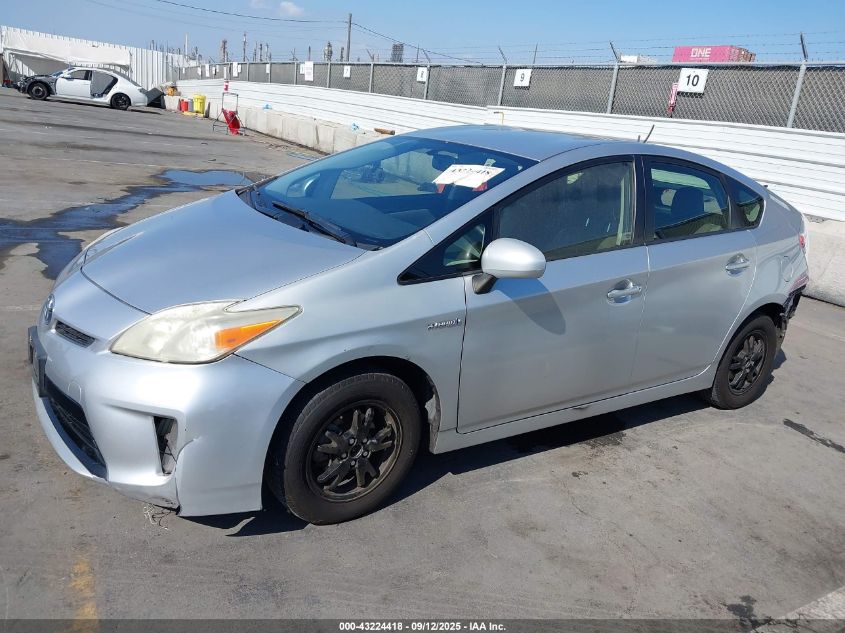 2013 Toyota Prius Three VIN: JTDKN3DU9D5539248 Lot: 43224418