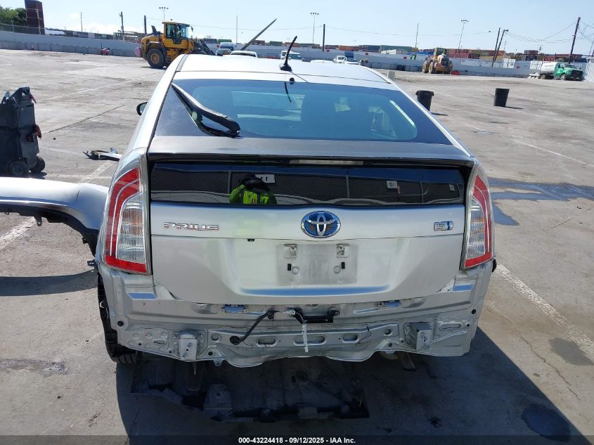 2013 Toyota Prius Three VIN: JTDKN3DU9D5539248 Lot: 43224418