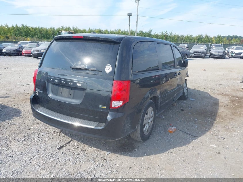 2017 DODGE GRAND CARAVAN SE - 2C4RDGBG8HR839040